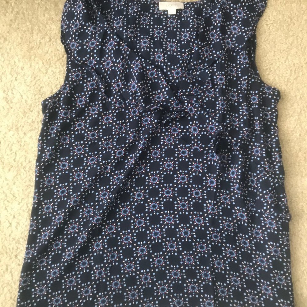 V-Neck Tank Blouse
